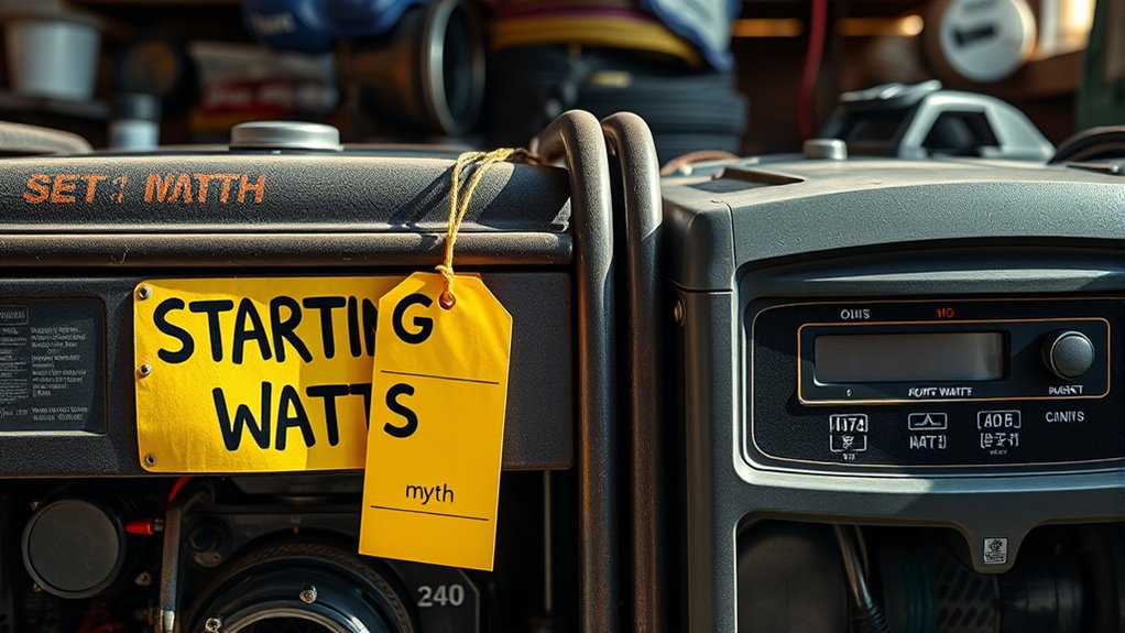 generator startup surge requirements