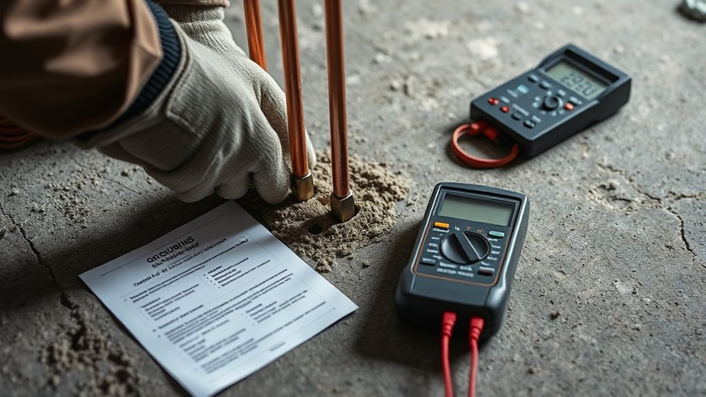 grounding inspection and testing