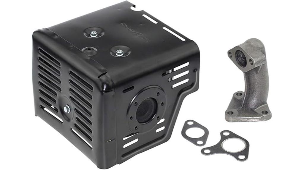 gx390 engine muffler assembly