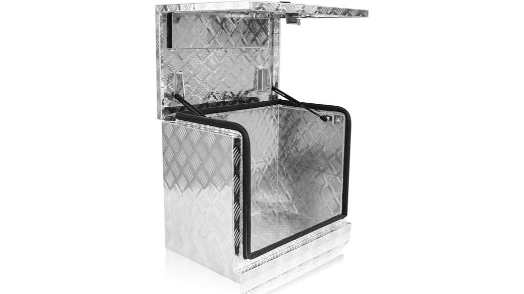 heavy duty aluminum toolbox