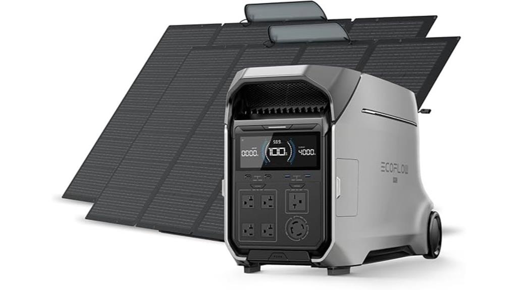 high capacity solar power system