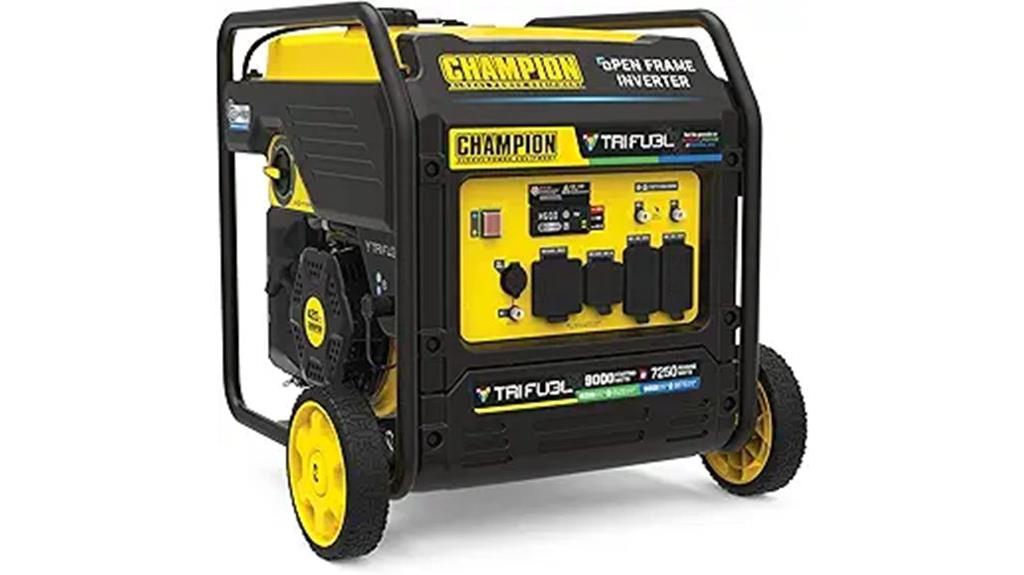 high capacity tri fuel inverter