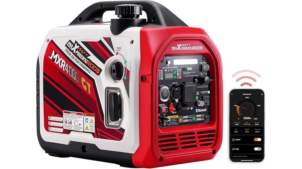 high power dual fuel generator