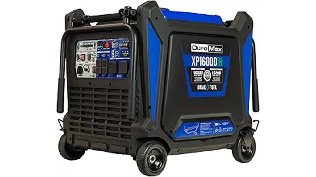 high power portable dual fuel