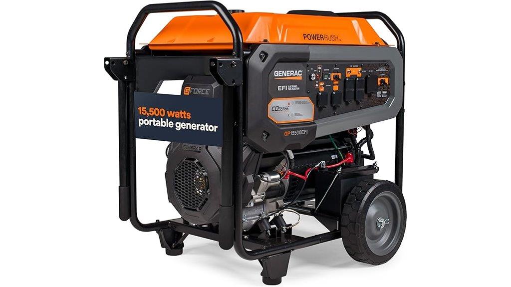 high watt electric portable generator