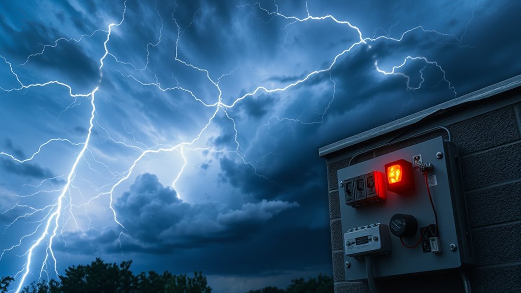 home lightning surge safety