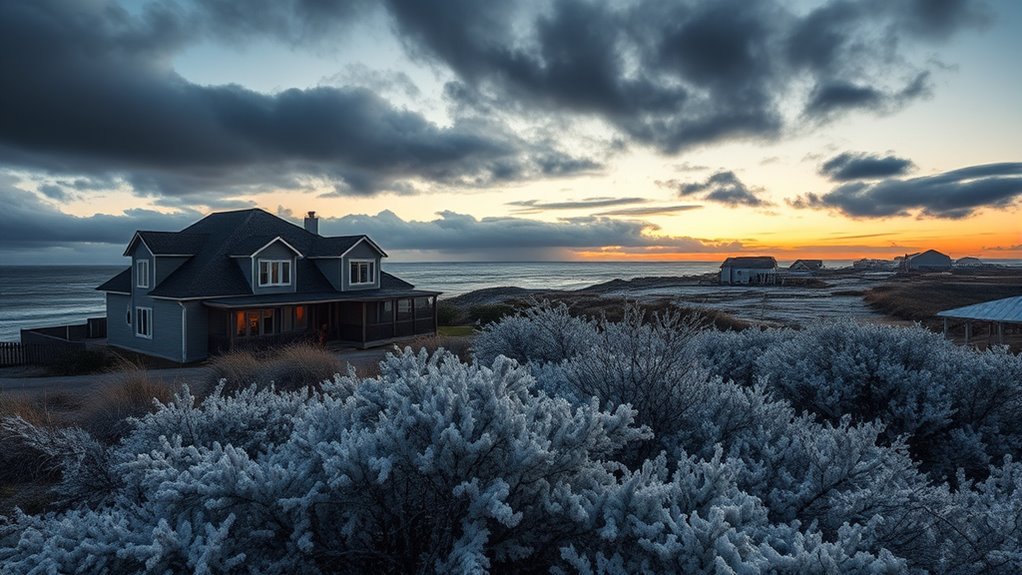 hurricanes versus ice storms