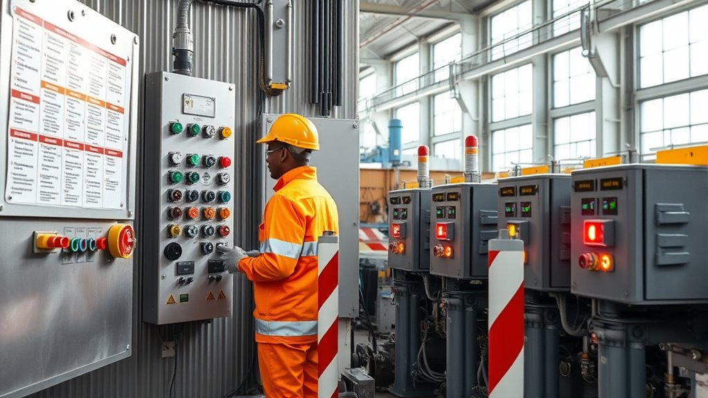 implement safety and emergency procedures