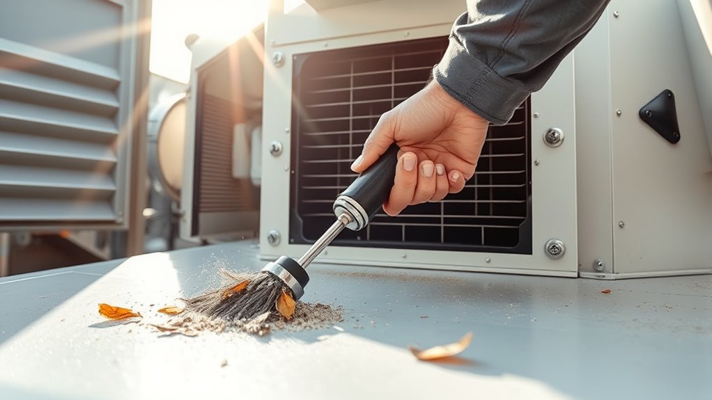 inspect clear vents regularly