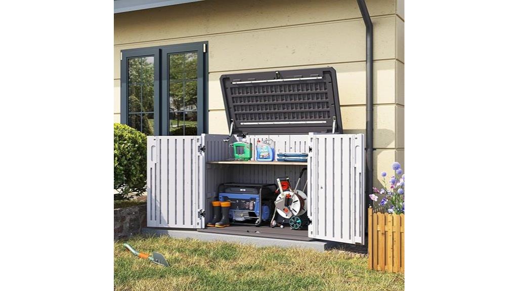 large outdoor storage cabinet