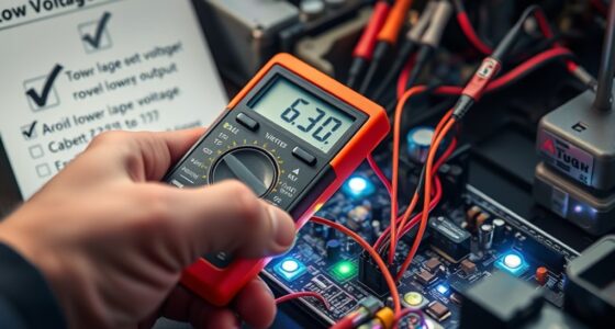 low voltage output mistakes