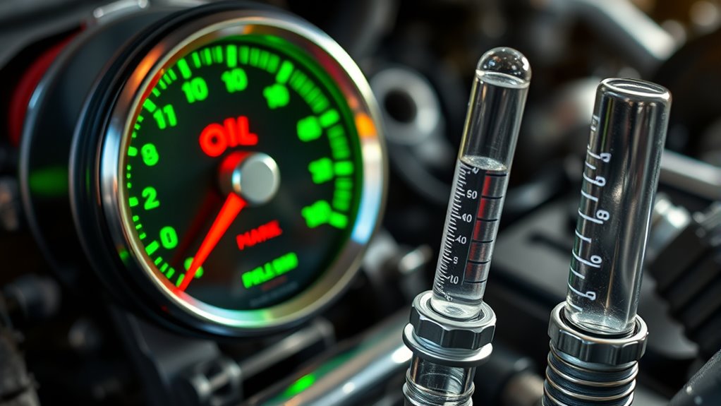 maintain proper oil levels