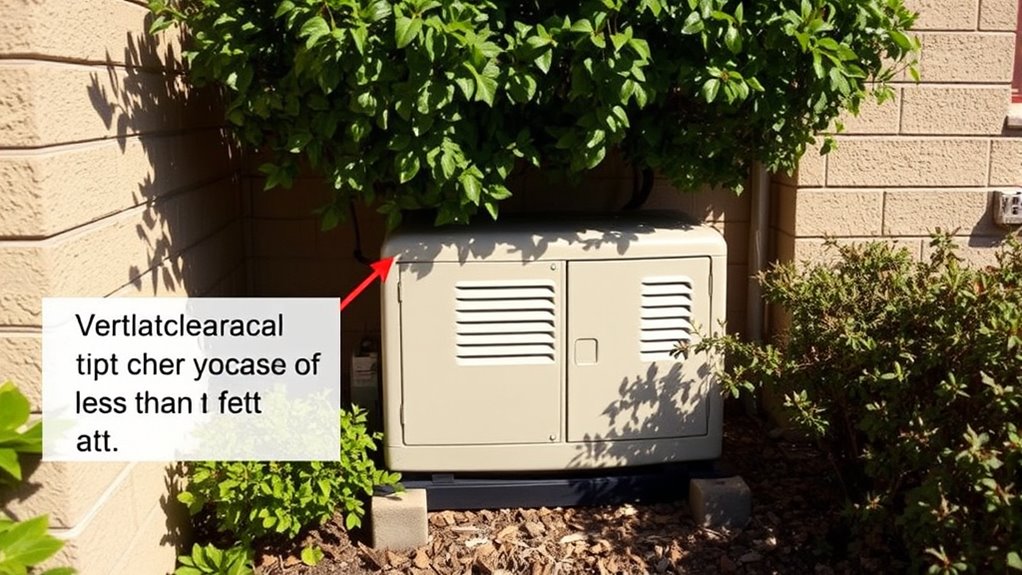 maintain proper ventilation space