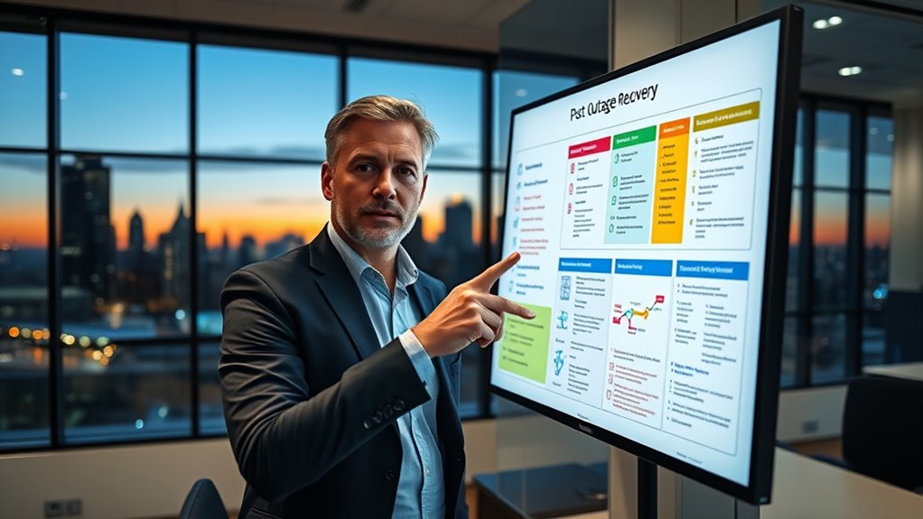 maintain transparent stakeholder communication