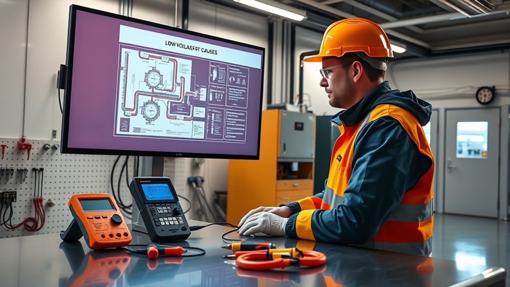 maintain voltage stability regularly