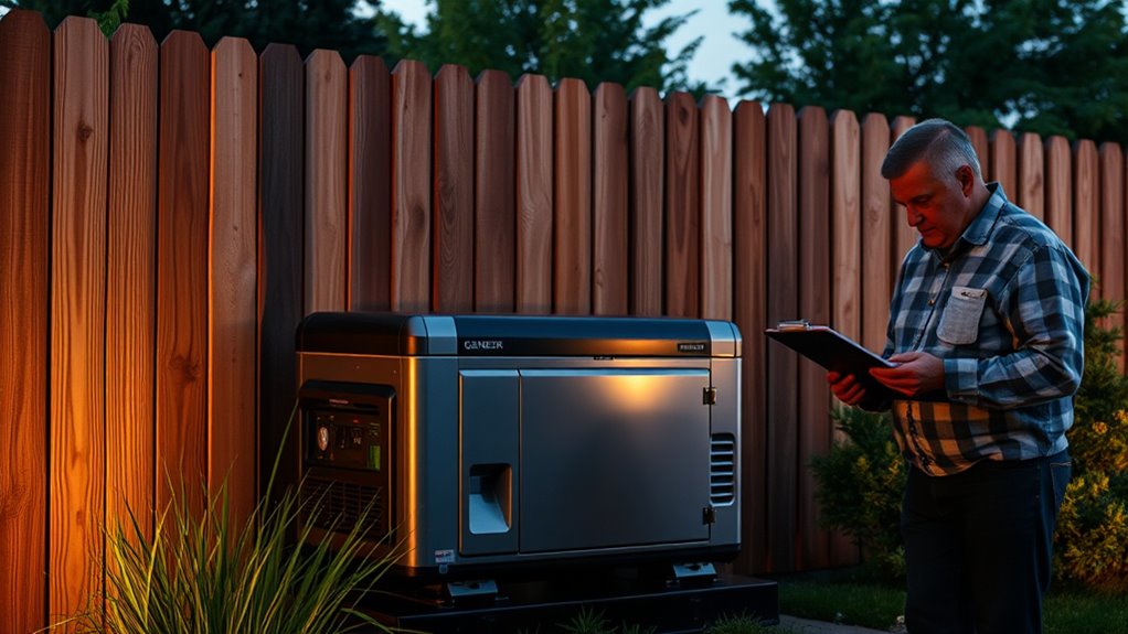 monitor placement and muffler