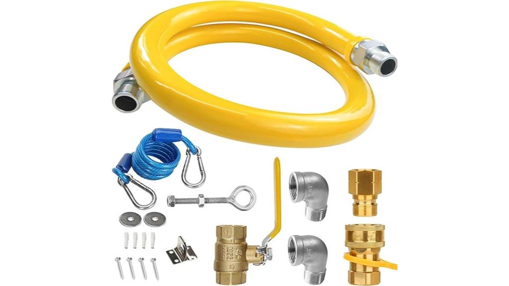 natural gas hose kit