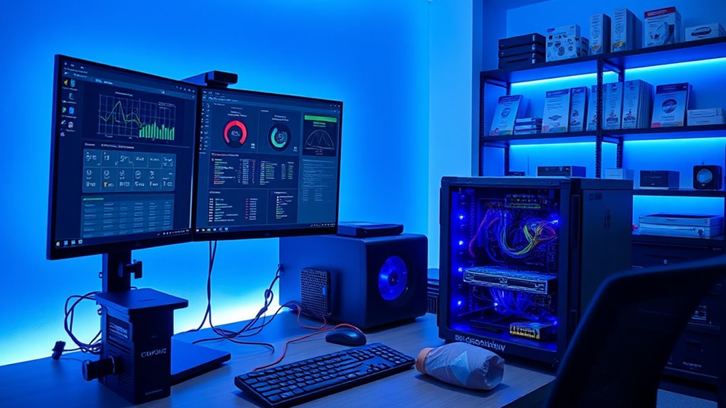 network setup and integration