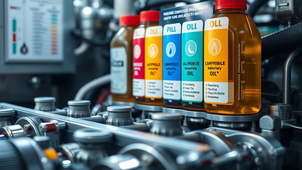 oil compatibility and additives