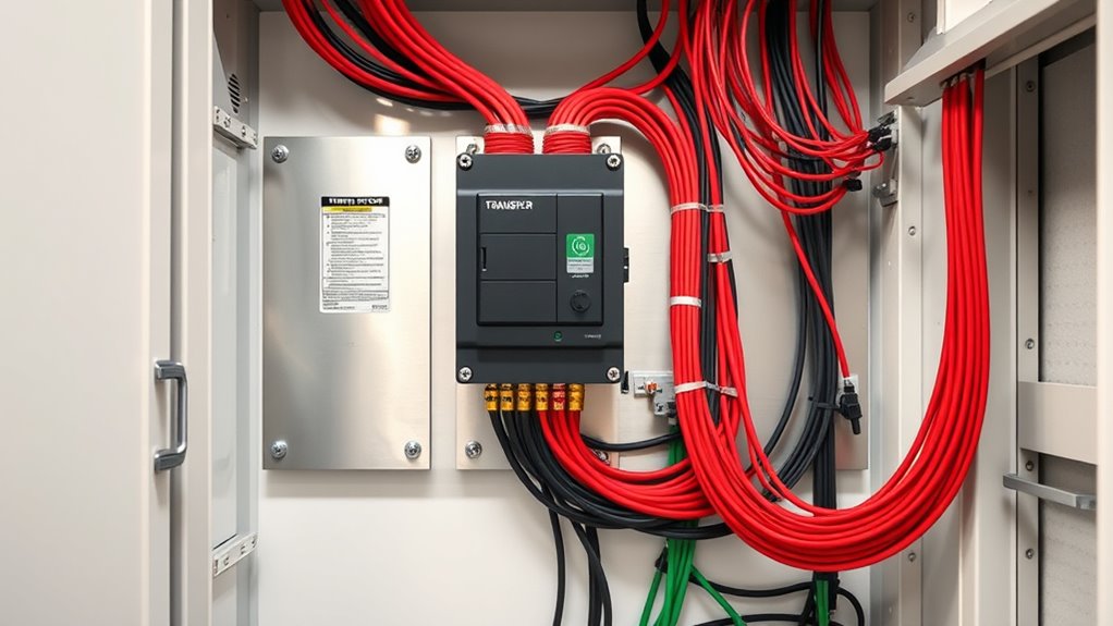 organized wiring for safety