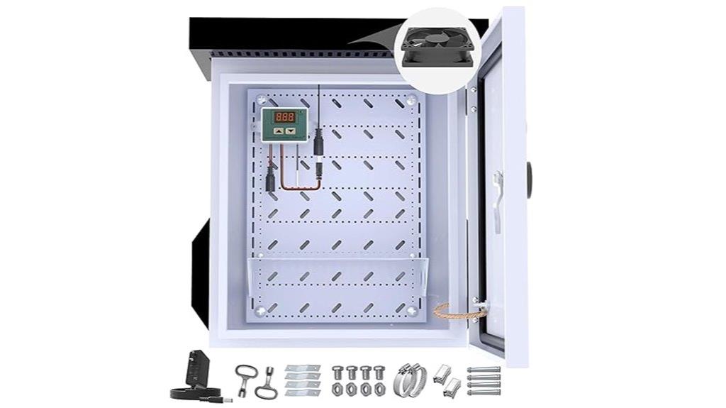 outdoor box with thermostat