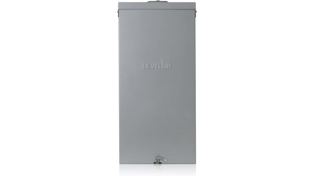 outdoor breaker enclosure with main