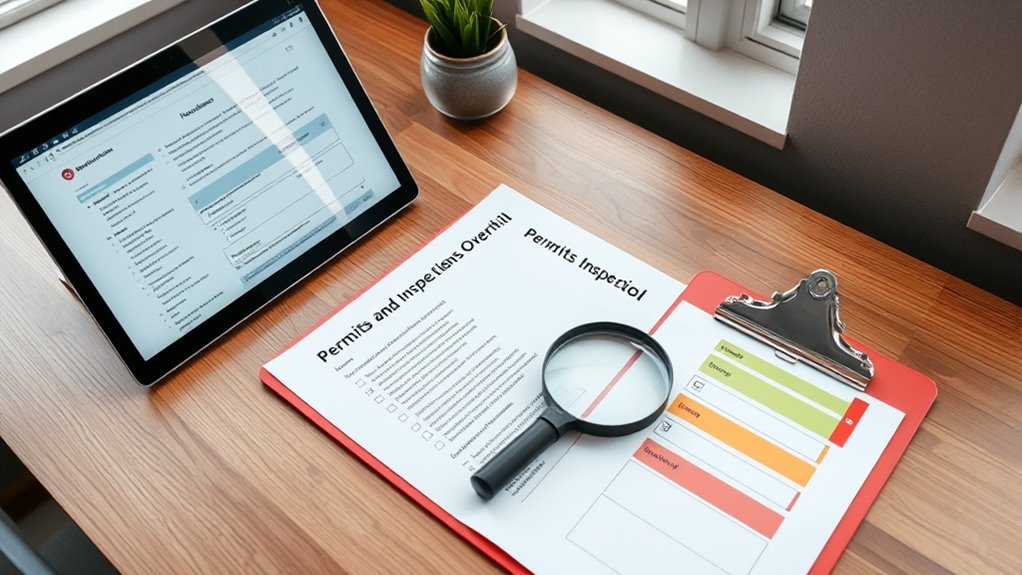 permits and inspections checklist