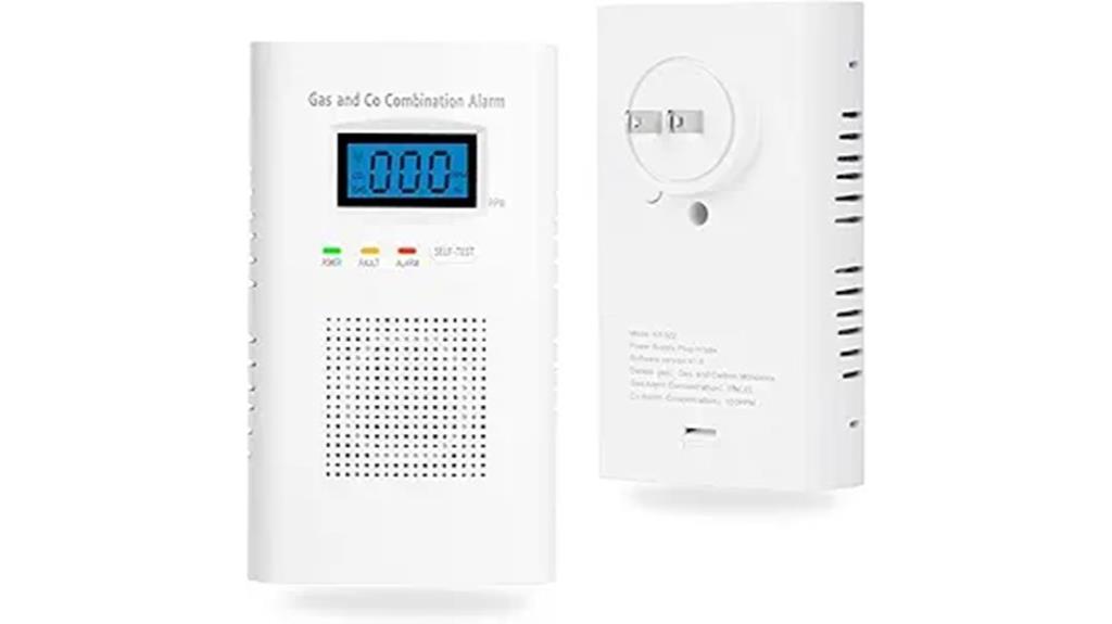 plug in gas co detector