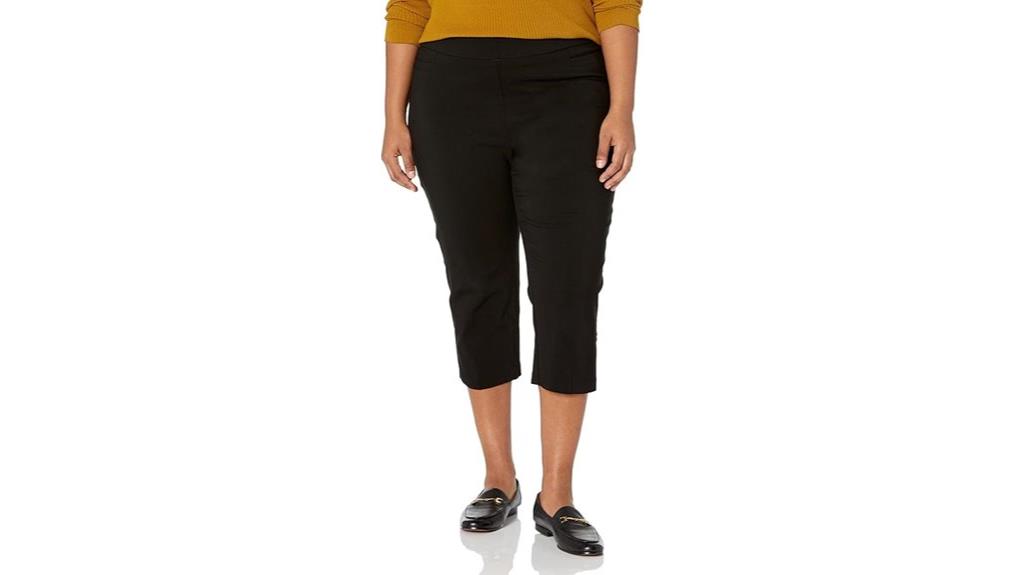 plus size capri pants