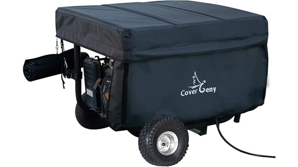 portable generator running cover