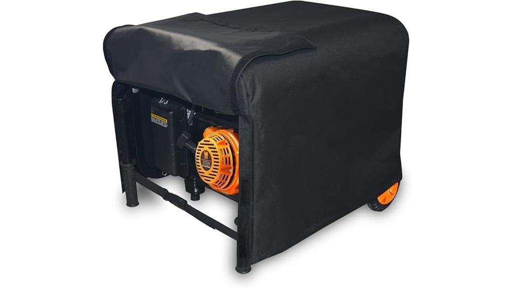 portable generator storage cover
