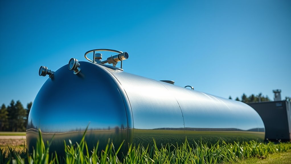 propane generator tank guidelines