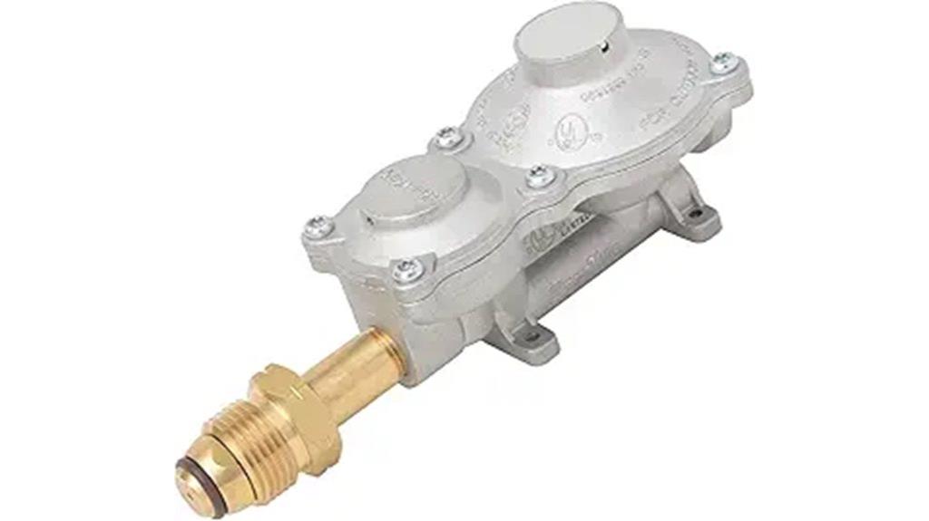 propane horizontal two stage regulator