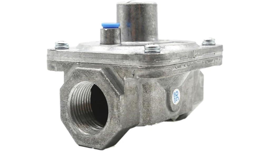 propane regulator with 3 4 inch connection