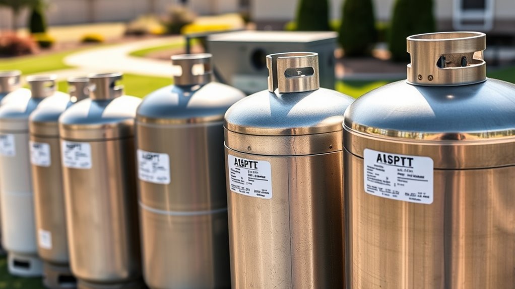 propane tank capacity options