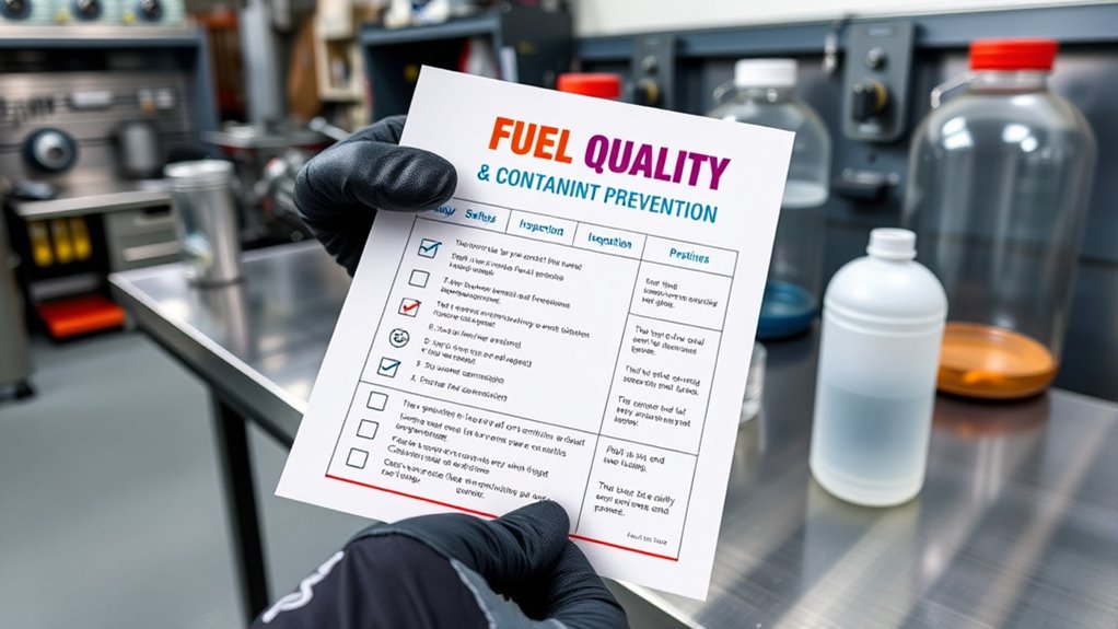 proper fuel storage and additives