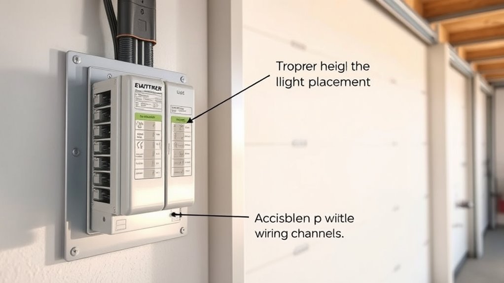 proper transfer switch placement