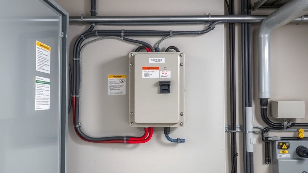 proper transfer switch placement