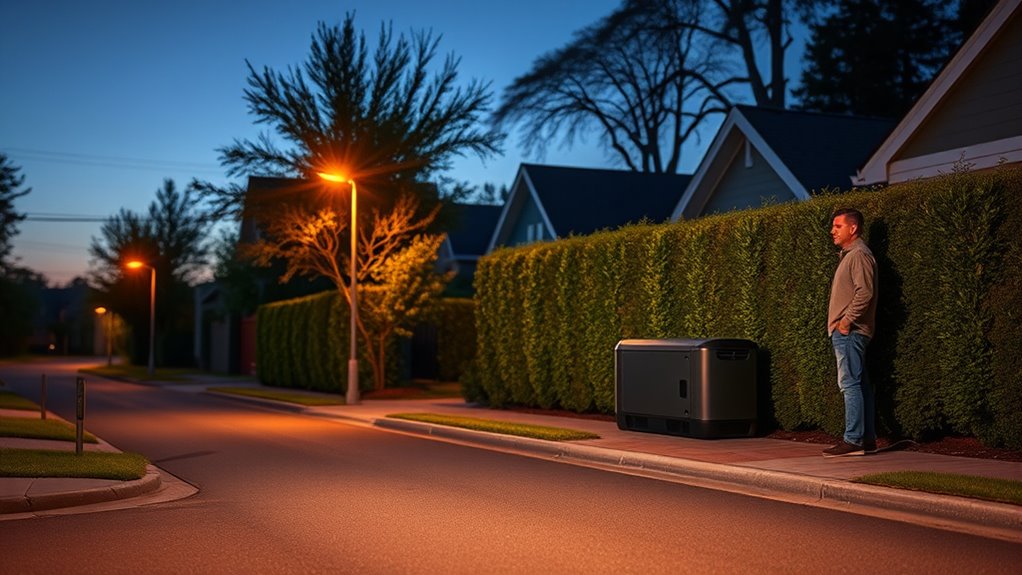 regular generator noise control