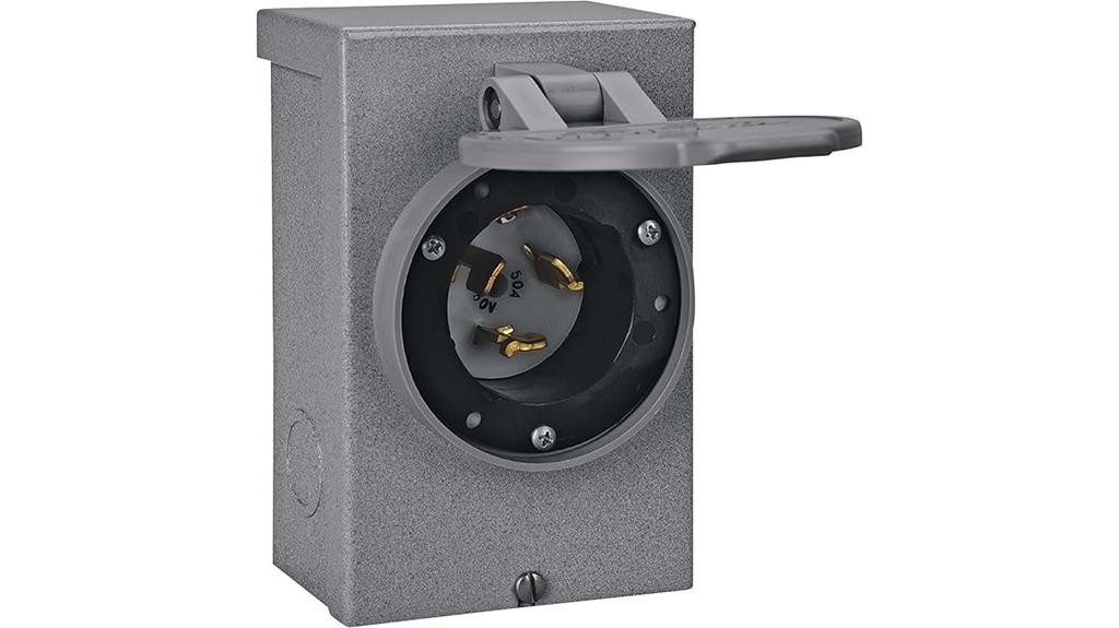 reliance 50 amp power inlet