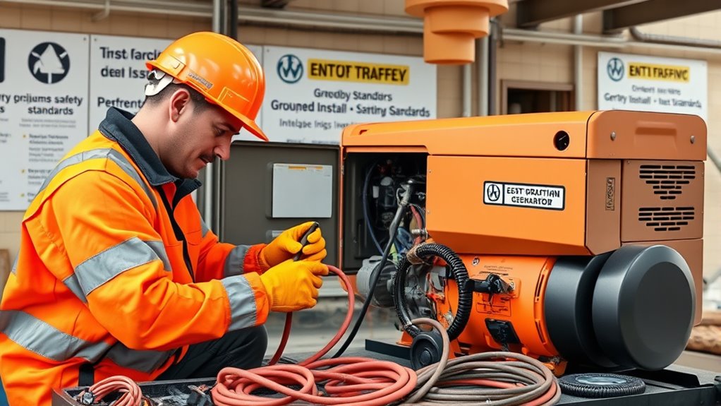 safety first during installation