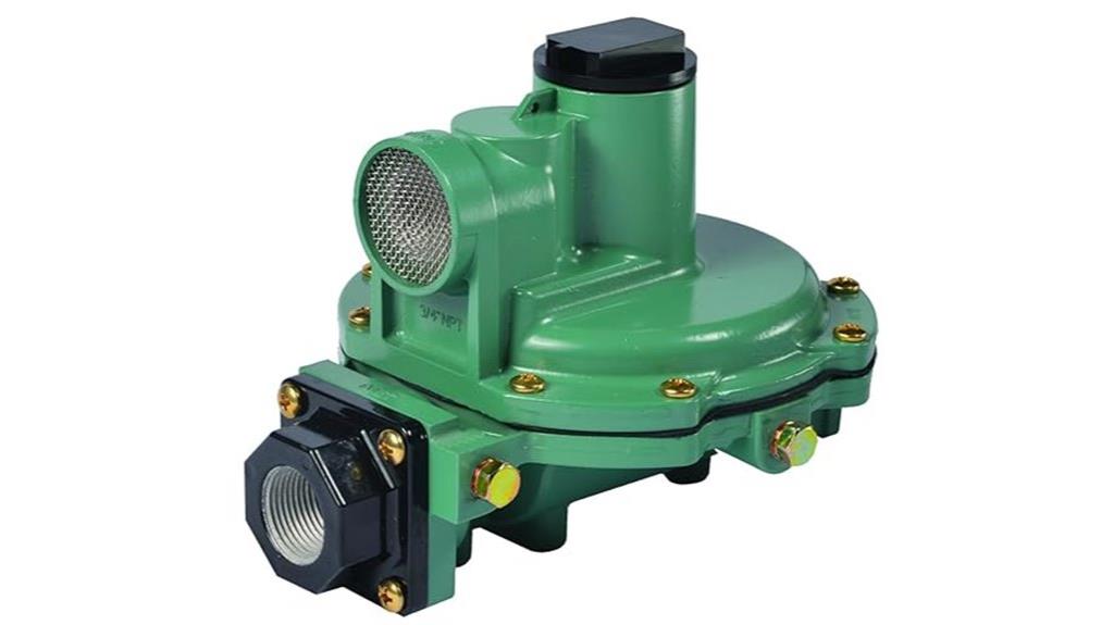 second stage gas regulator