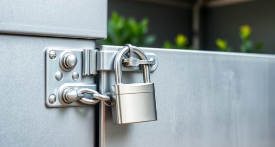 secure enclosures prevent theft