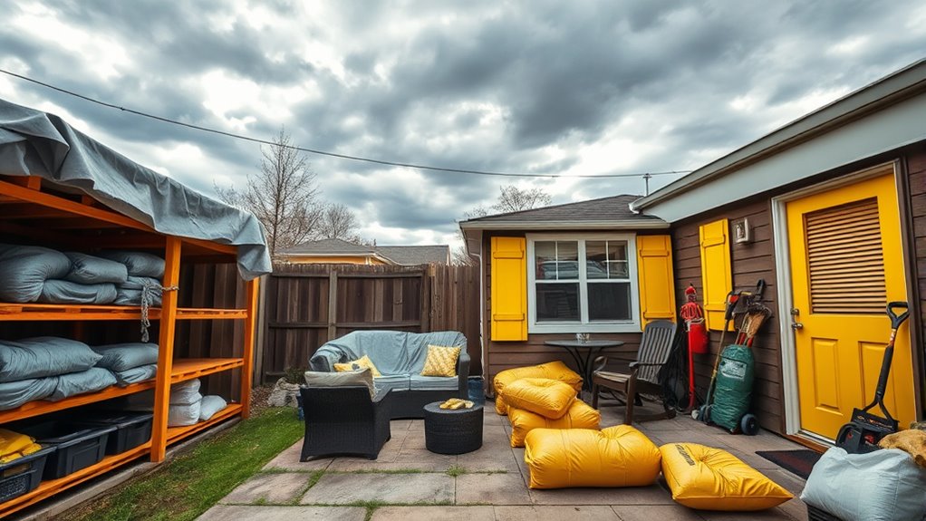 secure outdoor items effectively