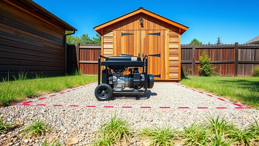 secure proper generator connection
