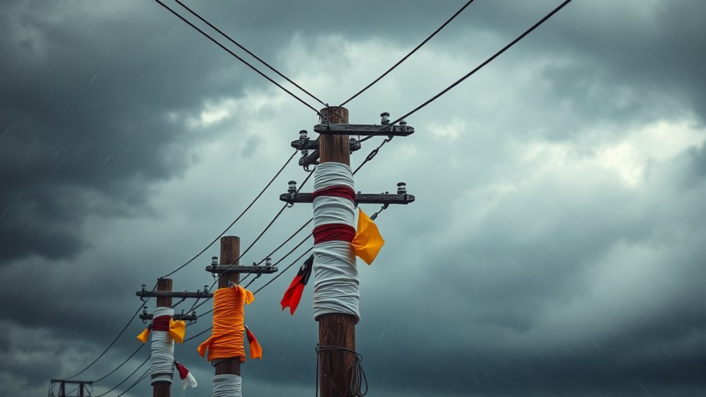 secure utility lines proactively