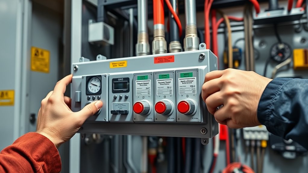 select appropriate transfer switch