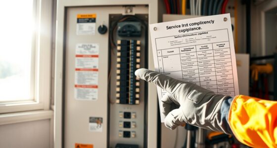 service disconnection code compliance