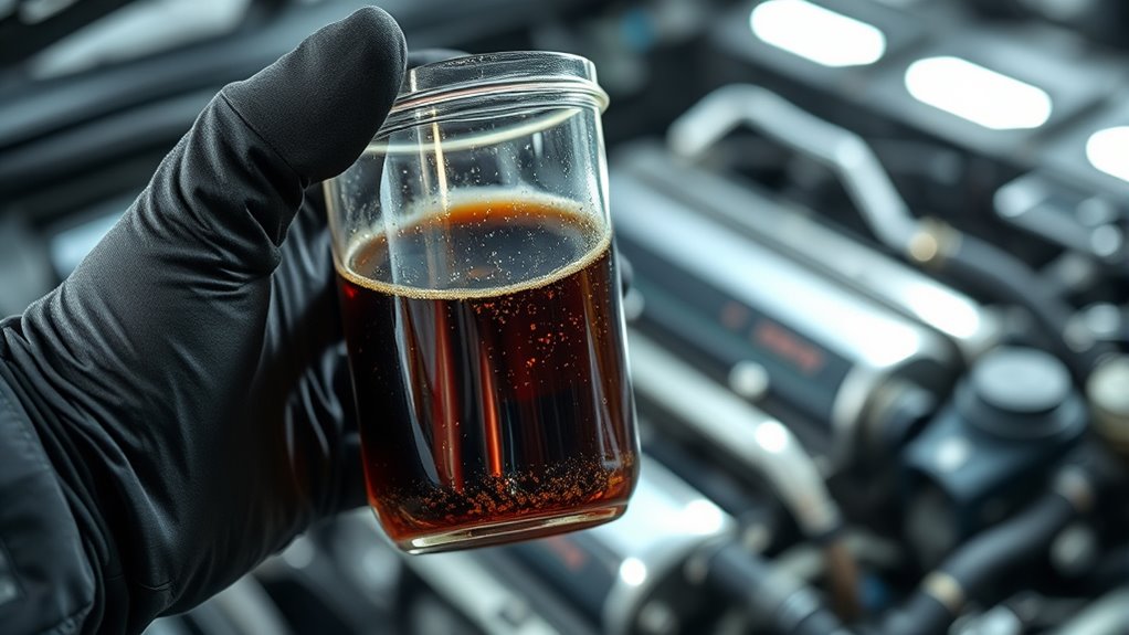 signs of contaminated fuel