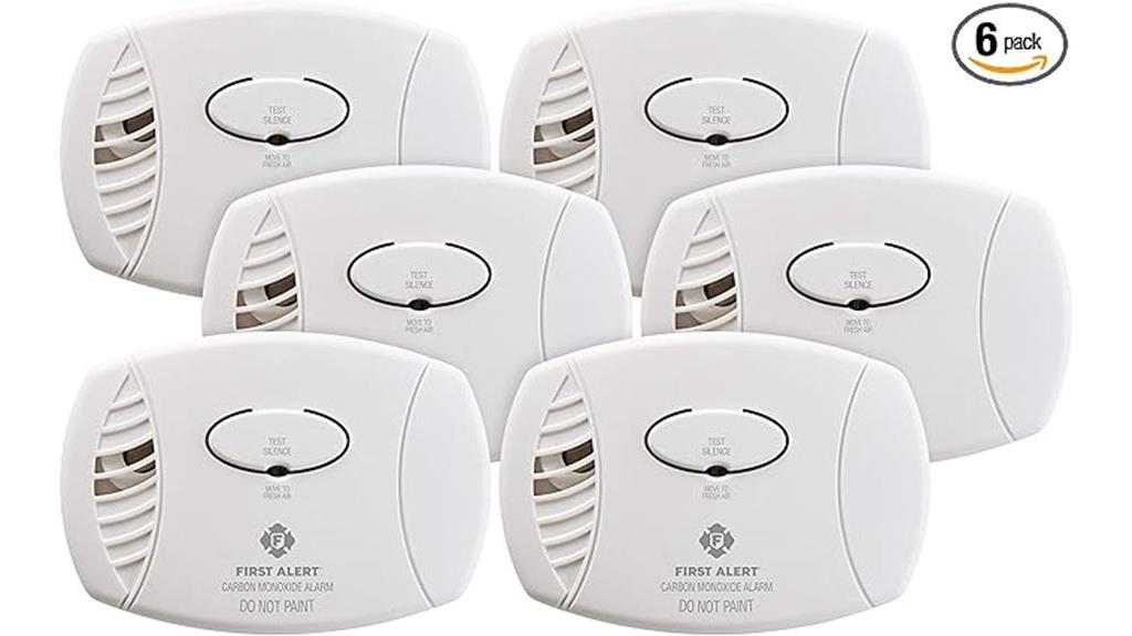six pack co detectors